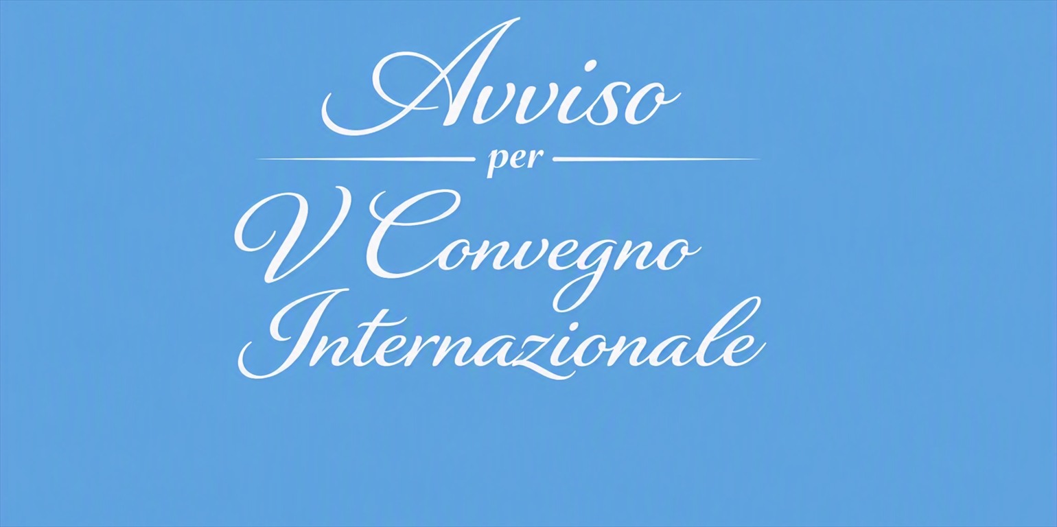 Aviso del V Congreso Internacional